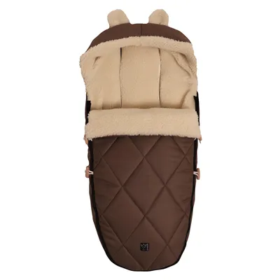 Produktbild von XL EARS WOOL - Kinderwagen Fußsack Fb. caribou