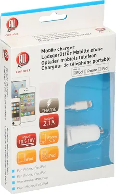 Zdjęcie produktu dla Ładowarka Samochodowa Do Iphone/Ipod/Ipad