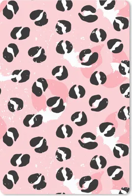 Produktbild von MuchoWow® Mauspad Mousepad Pantherdruck - Deren - Design - Rosa 18x27 cm - Mousepads - Maus Mat - Pad - Mausunterlage