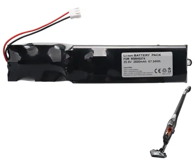 Ersatzakku 25,9 V 2500 mAh Li-Ion für Rowenta Staubsauger