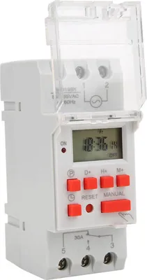 Produktbild von Zeitschaltuhren,Digitale Zeitschaltuhren,Programmierbare Zeitschaltuhren,7 TageTimer-Schalter,LCD Timer-Schalter