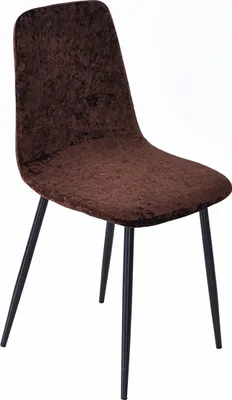 Immagine prodotto di Sedia universale in velluto stretch coprisedia senza braccioli coprisedia per banchetto di nozze in casa, marrone scuro
