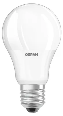 A studio shot of an LED light bulb.