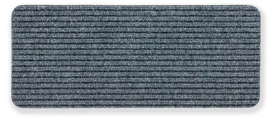 Schmutzfangmatte 25x60 cm grau wasserabweisend rutschfest
