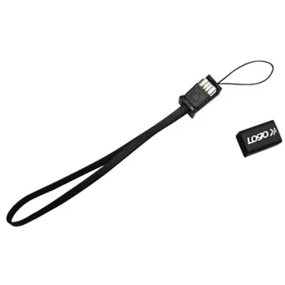 Obrázek produktu pro Logo Kabel USB (2.0), USB A M - microUSB (M), 0,3 m, černý, blistr
