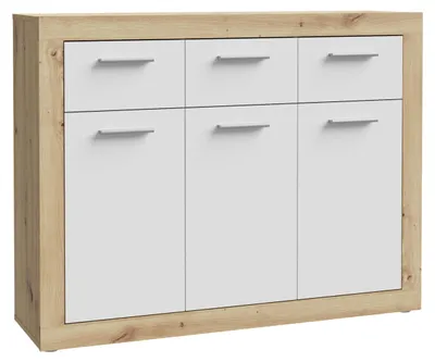Obrázok produktu pre Kommode >La Serena< in Artisan Eiche - 117,9x91,5x34cm (BxHxT)