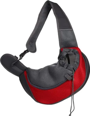 Produktbild von Tragetasche für Haustiere, kleine Hunde und Katzen, freihändige Vordertasche, bequeme Outdoor-Reisehandtasche, Hunde-Tragetasche,Katzentragetaschen, S