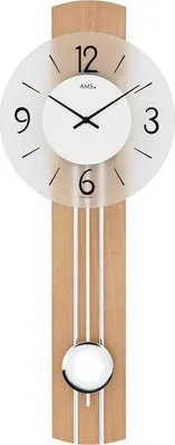 Obrázok produktu pre Kyvadlové nástěnné hodiny 7263 AMS 60cm