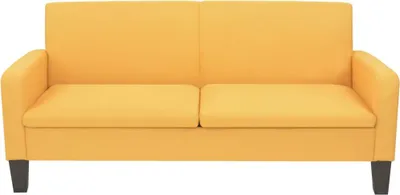 Obrázek produktu pro vidaXL Pohovka pro 3 osoby 180 x 65 x76 cm žlutá