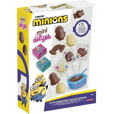 Image de Mini Delights – LANSAY – Minions au chocolat – À partir de 6 ans