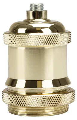Image de Douille de lampe E27 vintage Edison Culot de lampe laiton EC428