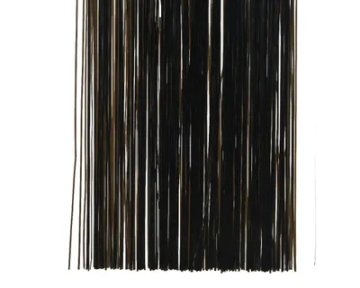 Produktbild von Lametta vinyl glänzend l50h40 cm schwarz Weihnachtsgirlande