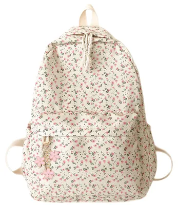 Image de Omgoods - Sac à dos pour femmes, motif floral