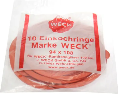 Produktbild von WECK Einkochringe 94x108mm 10er Beutel
