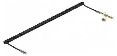 Produktbild von DeLOCK 85834, 3.5mm, Männlich, 3.5mm, Weiblich, 5 m, Schwarz