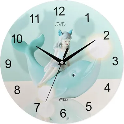 Produktbild von Kinder-Wanduhr JVD HJ108, 30cm