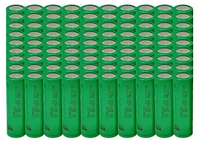 Produktbild von Lithium-Ionen-Batterie, 3000mAh Kapazität, 25A Entladestrom, 90STK, 3,7 V-d