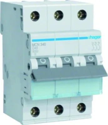 Zdjęcie produktu dla Hager MCN340, 50 - 60 Hz, 40 A, 3P