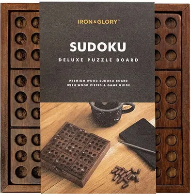 Immagine prodotto di Iron & Glory Sudoku - Puzzle Sudoku in legno premium