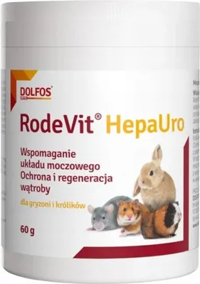 Produktbild von RODEVIT HEPAURO Harnwege Leber für NAGER UND KANINCHEN 60 g