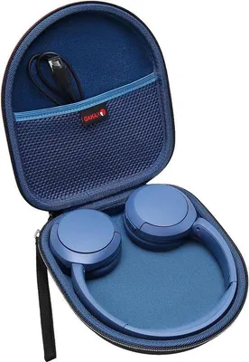 Zdjęcie produktu dla Niebieskie etui na słuchawki nauszne Bluetooth WH-CH520