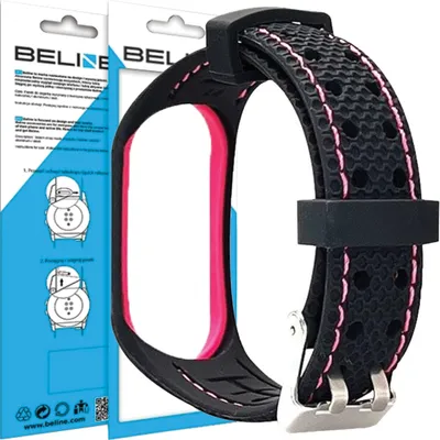 Produktbild von Beline Mi Band 3/4 Sport Schwarz/Rosa
