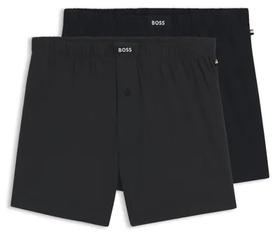 Productafbeelding van BOSS 2P Jersey Boxershorts, model 10272548, kleur 01