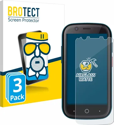 Produktbild von 3x BROTECT Entspiegelungs Schutzglas für Unihertz Jelly 2 Schutzfolie Panzer Folie Glas Display Schutz matt