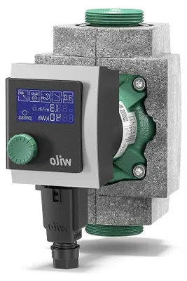 Productafbeelding van Verwarmingspomp - Circulatiepomp - Verwarmingssystemen - Groot LCD display - 130 mm - Grijs