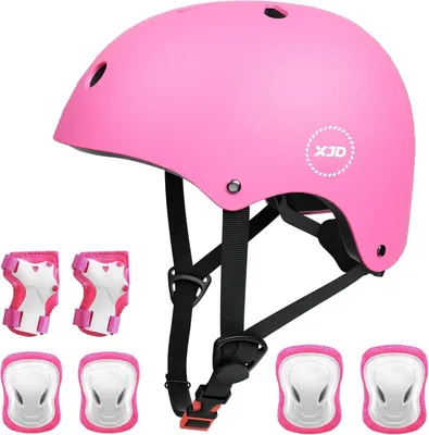 Produktbild von Fahrradhelm Kinder Jugend  Multisport 3-13 Jahre M: 55-57 cm Rosa