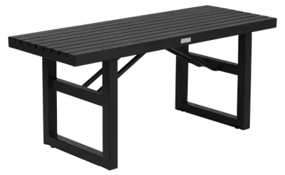 Produktbild von Bank Vevi 105 x 45 x 41 cm Aluminium Schwarz