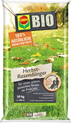 Artikelbild 1 von 'BIO Herbstrasen-Dünger (20 kg)' aus der Kategorie Rasendünger