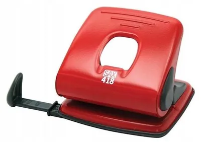 Produktbild von Sax Locher Büromaterial für 25 Blatt Rot