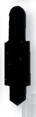 Produktbild von ELBA Stecksignal schwarz 100 Stück