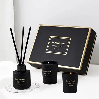 Produktbild von Duftstäbchen- und Duftkerzen-Set, Geschenkidee zum Muttertag
