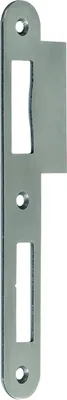 Produktbild von BKS Lappenschließblech B 9000 0435 Stulp abgerundet DIN links Edelstahl - B 9000 0435