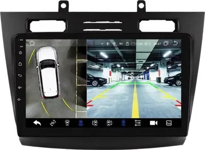 Image de Autoradio avec Bluetooth et caméra – CarPlay – Pour Ford Transit/Tourneo Connect (2005–2014) – Compatible avec Apple et Android – Système stéréo – Navigation – Système de navigation automobile