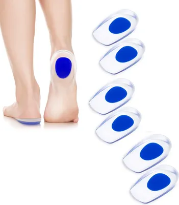 Produktbild von Fersenpolster für Schuhe orthopädisch für die Ferse 3 Paar