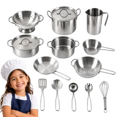 Immagine prodotto di Accessori da cucina in acciaio inossidabile Classic World Edu