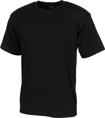 Produktbild von MFH US T-Shirt, halbarm, schwarz, 170 g/m²