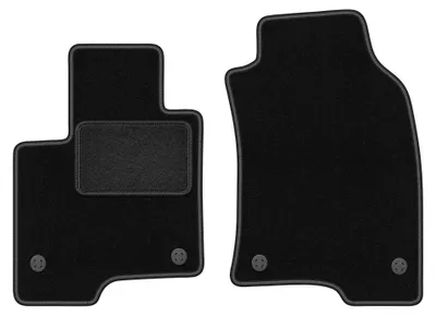 Immagine prodotto di Tappetini anteriori in moquette per Fiat Panda III 2012- (hatchback) – 2 pezzi, neri, su misura – Wielganizator LUX