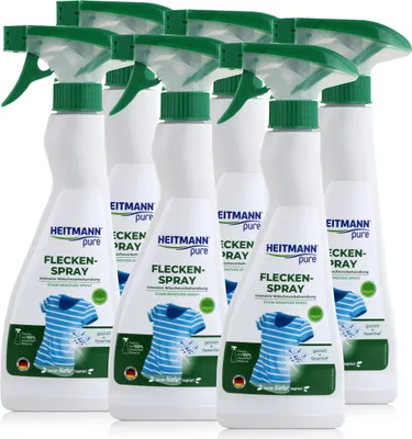 Produktbild von Heitmann pure Fleckenspray 250ml - Intensive Wäschevorbehandlung (6er Pack)