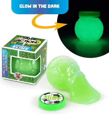 Produktbild von Glühender Fußball-Schleim 60 g