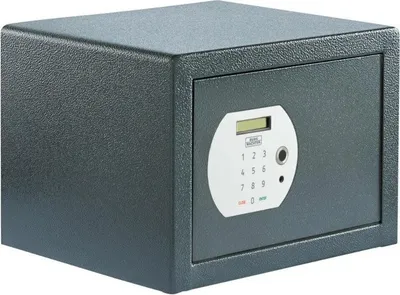 Produktbild von BURG-WÄCHTER PS 120 E FP, Wandtresor, Grau, Elektronisch, Lesegerät für den Fingerabdruck, 20,6 l, Stahl, 1 Regale