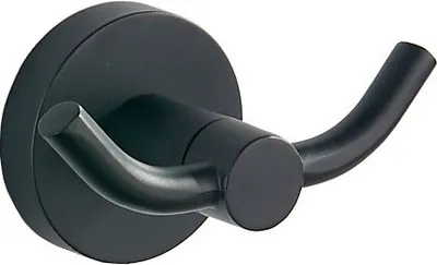 Produktbild von Mexen Remo Doppelter Handtuchhaken, Schwarz- 70507352-70