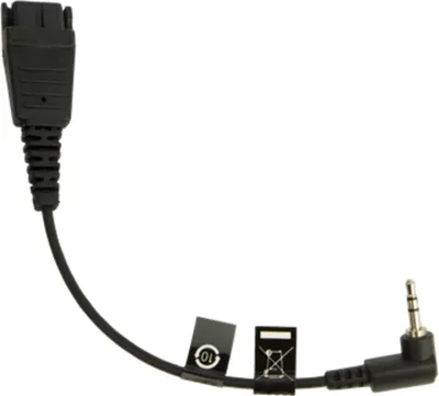 Image de JABRA Câble de connexion QD sur jack 3,5 mm pour Blackberry/Iphone