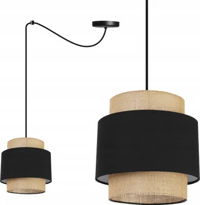 Image de Suspension, lustre, abat-jour, Boho Juta