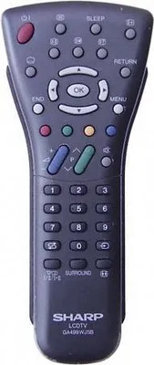 Produktbild von Originale Sharp Fernbedienung RRMCGA411WJSA | RRMCGA455WJSA | RRMCGA499WJSB