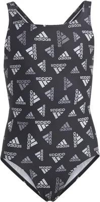 Produktbild von Adidas Logo Swimsuit 000 Black/White 000 Black/White 128