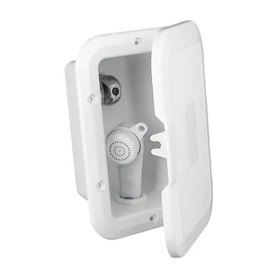 Immagine prodotto di Nuova Rade Miscelatore doccia bianco con tubo flessibile da 5 m